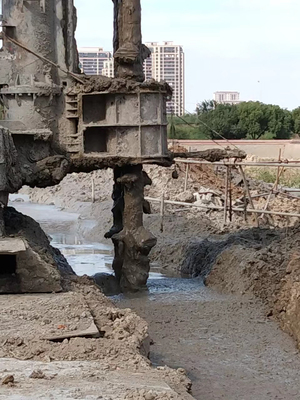 基坑支护-三轴搅拌桩施工