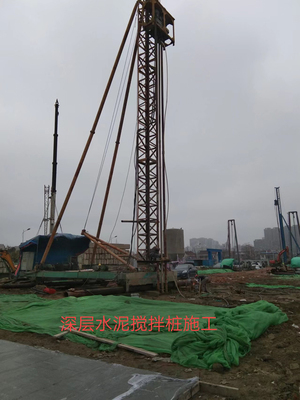 桩基工程-深层水泥搅拌桩施工
