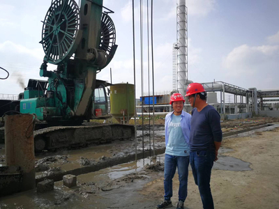 公司领导陈总和中国瑞林工程技术股份有限公司设计人员交流中